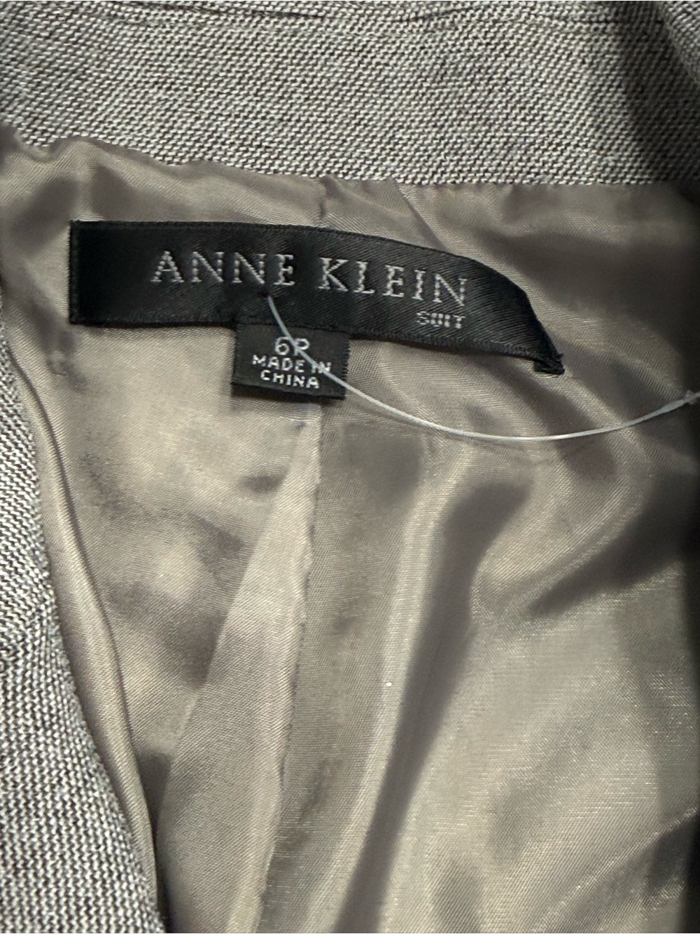 Anne Klein Taupe Gray Blazer